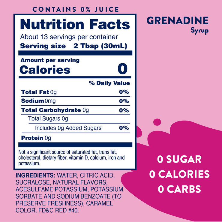 Skinny Grenadine