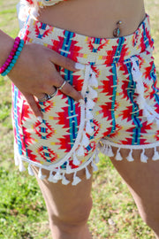 Hot Girl Tassel Shorts