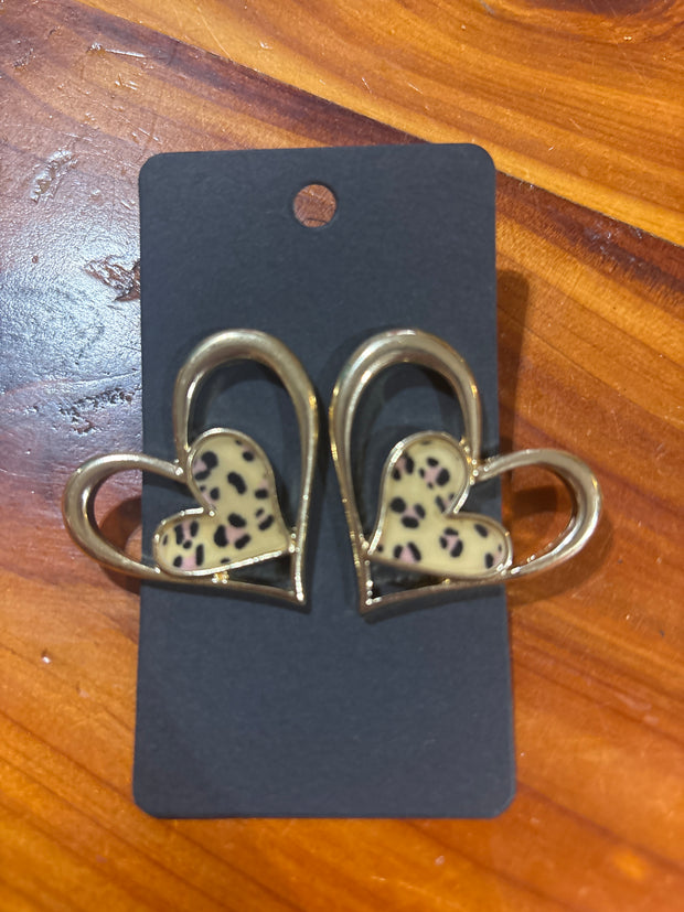 Heart leopard