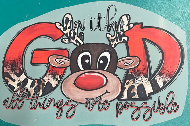 With God Reindeer
