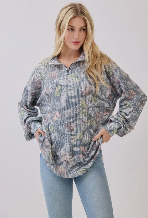 Camo Pull Over