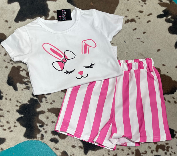 Hot Pink Bunny Set