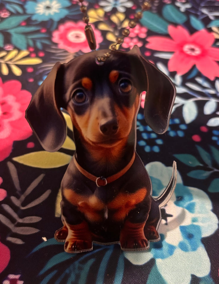 Wiener Dog Charm