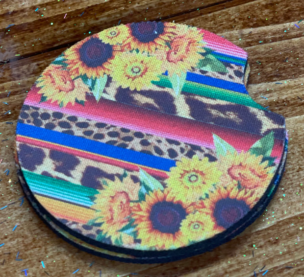 Neoprene Car coaster Sets