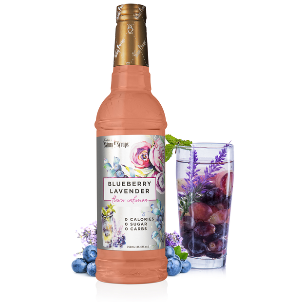 Skinny Blueberry Lavender Flavor Infusion Syrup