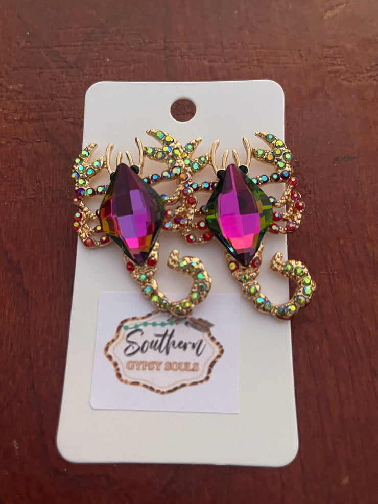 Scorpio Earrings