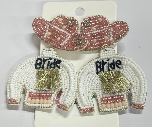 Western Bride Earrings