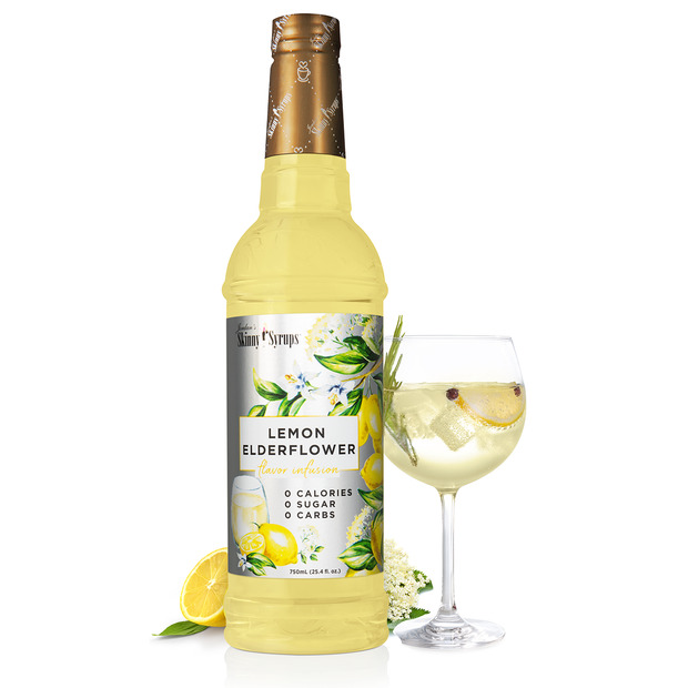 Skinny Lemon Elderflower Flavor Infusion Syrup