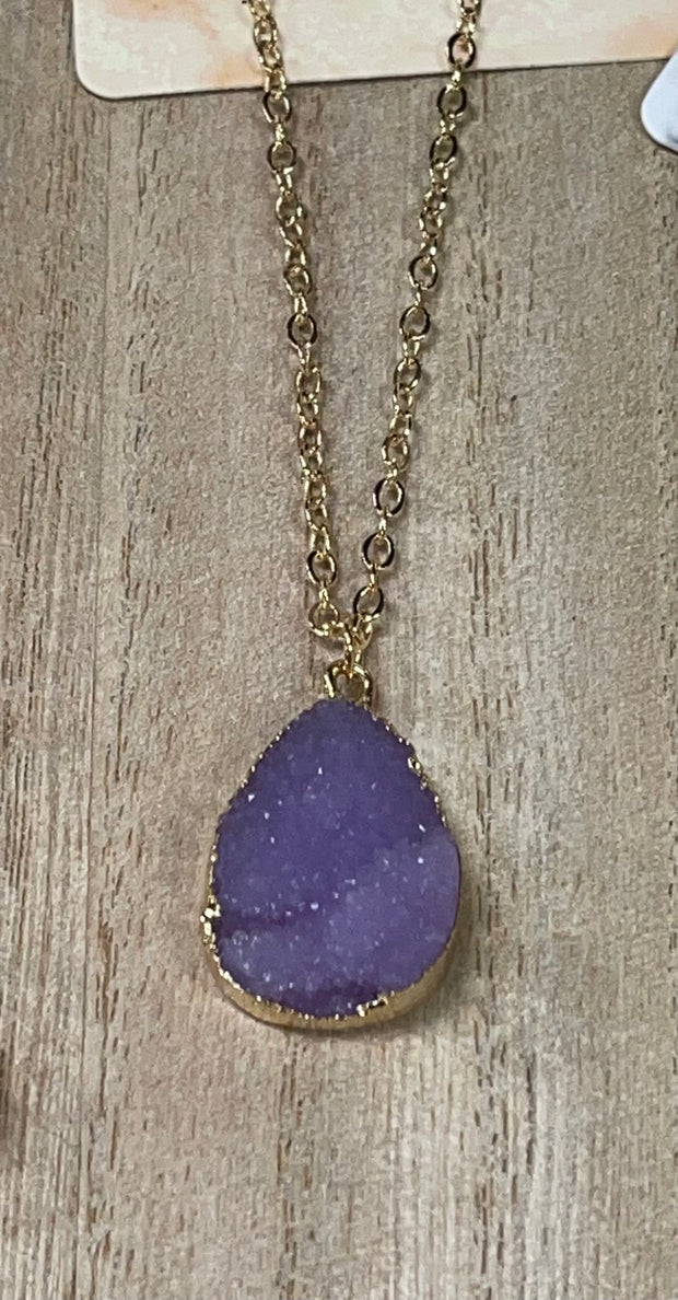 Druzy Necklace